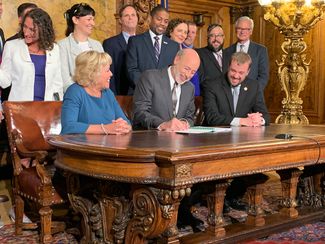 Pa. Gov. Tom Wolf signs election reform bill into law law