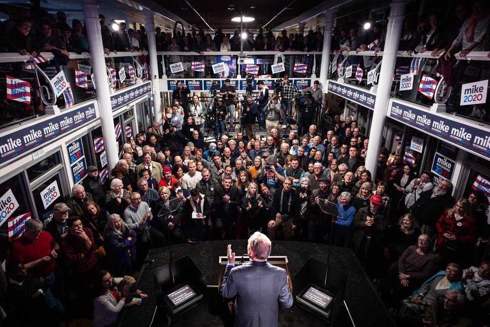 (Trent Nelson | Tribune file photo) Democratic presidential candidate Michael Bloomberg speaks in Salt Lake City on Jan. 18, 2020.