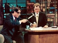 Image: Vice President Al Gore cracks an ashtray with a hammer on “The Late Show with David Letterman” on Sept. 8, 1993, to promote President Clinton’s “reinventing government” initiative.