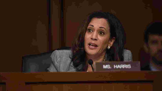U.S. Sen. Kamala Harris, a Democrat from California, is seeking a Department of Justice investigation into Breonna Taylor's shooting by police.