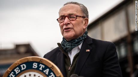 Schumer accuses McConnell of &#39;putting barriers in the way&#39; of funding state and local governments 