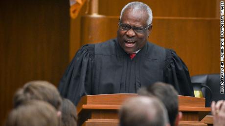 Justice Clarence Thomas has found his moment