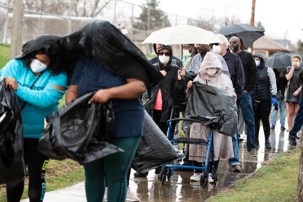 Wisconsin held its presidential primary and other state elections in the midst of the pandemic in April.