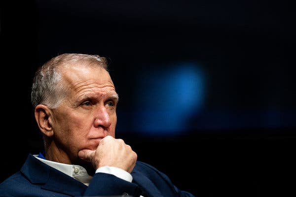 Senator Thom Tillis, Republican of North Carolina, released a five-point strategy to hold the Chinese government accountable.