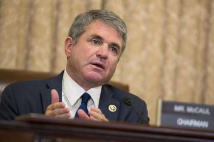 U.S. Rep. Mike McCaul, R-Austin, represents a congressional district that includes northwest Harris County. (AP Photo/Evan Vucci)