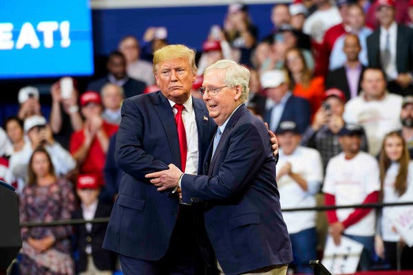 Mr. Trump and Senator Mitch McConnell, the majority leader, have filled 200 vacancies for judges in federal courts since 2017.