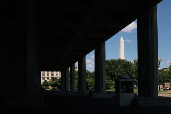 The Energy Department’s headquarters in Washington, where more than 2,000 employees have been authorized to come back on a full- or part-time basis.