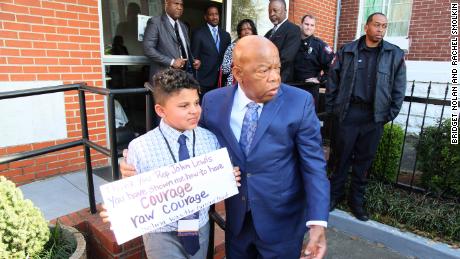 How John Lewis befriended a young boy and changed his life forever