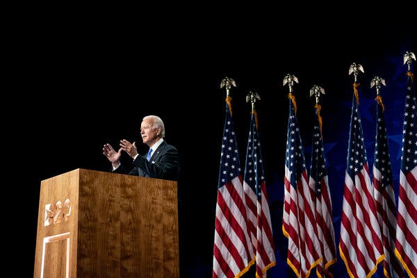 Joseph R. Biden Jr. accepted the Democratic nomination for president at the Chase Center in Wilmington, Del., last week.