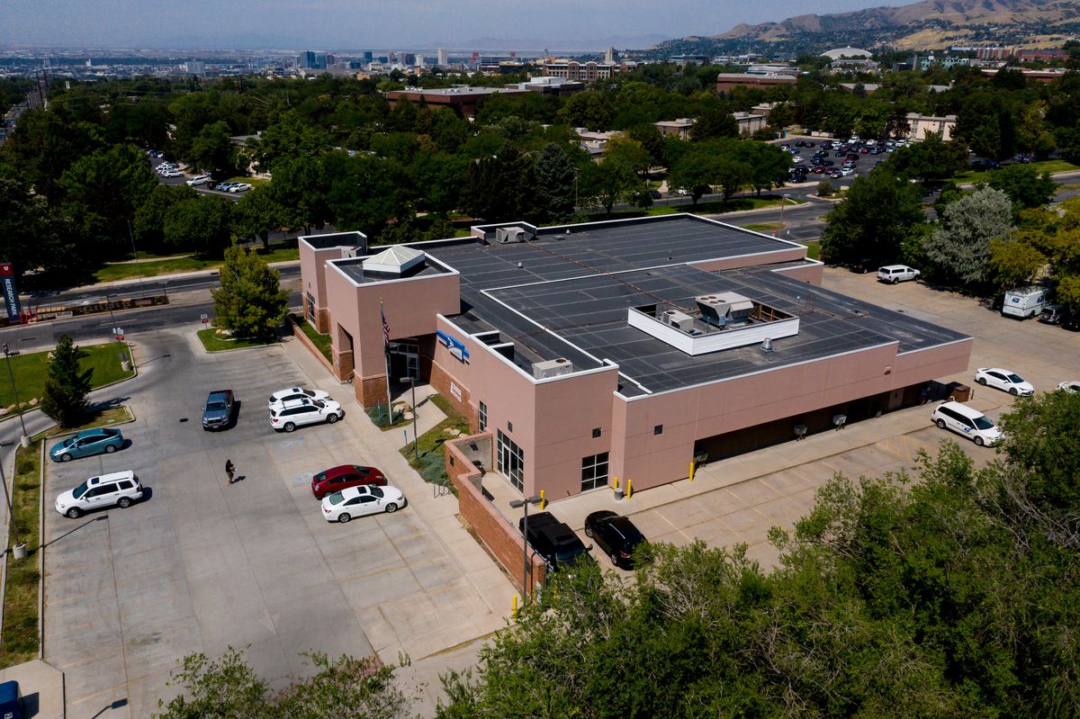 The Foothill Post Office on Sunnyside Avenue in Salt Lake City is pictured on Tuesday, Aug. 18, 2020.