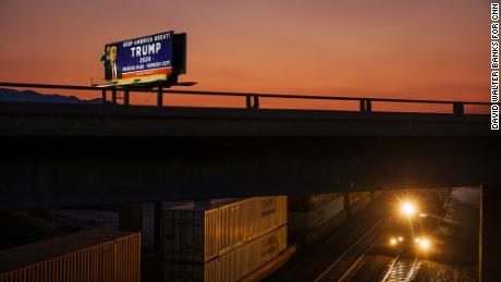 The owner of the business that funded the billboards told CNN the PPP money was used for payroll, not for the signs.