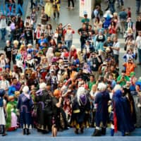 Visitors gather at Otakon in Washington in August 2017. | COURTESY OF OTAKON