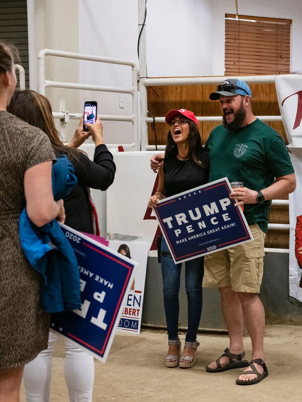 Ms. Boebert’s race with Diane Mitsch Bush, a former Democratic state lawmaker and university professor, underlines a clash of cultures in a state that has steadily grown more liberal.