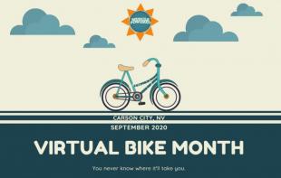 Muscle Powered Virtual Bike Month Poster