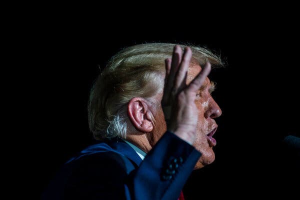 As the election nears, President Trump has used his rallies to attack his perceived enemies, both inside and outside his administration.