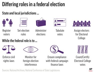 Does the federal government have a role in the vote?