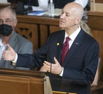 Gov. Ricketts address Legislature