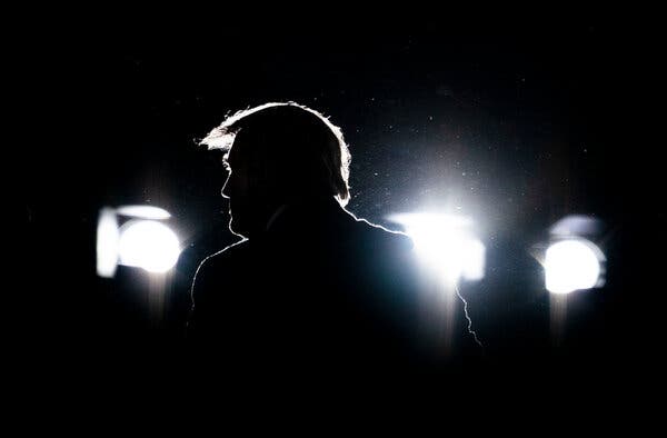 President Trump at a rally in Macon, Ga., on Friday.